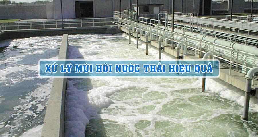 XỬ LÝ MÙI HÔI TRONG NƯỚC THẢI